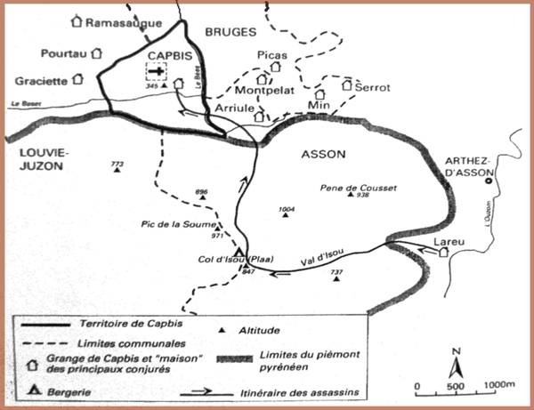 carte des lieux
